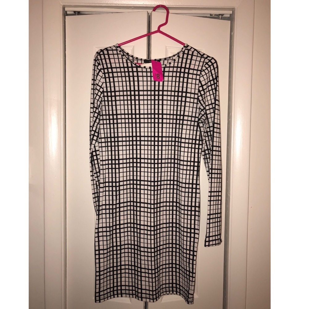 Plaid Body-con Dress